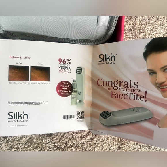 Silk’n FaceTite 3-in-1 anti-aging: RF, LED Light,&Infrared heat Shield - Picture 7 of 7